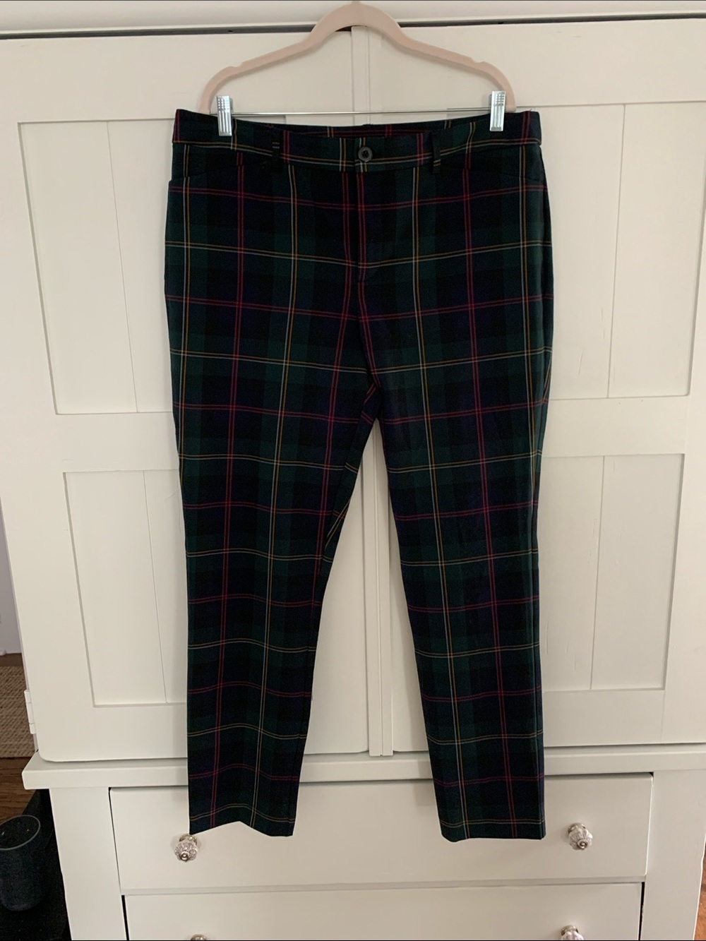 Christopher & Banks Plaid Dress Pants Size 16 - NWOT